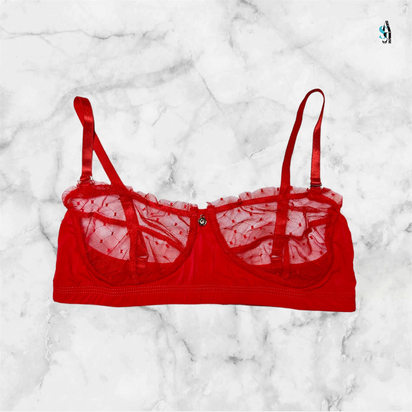 Red Tulip Lingerie Set